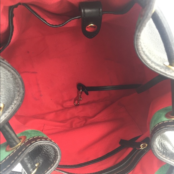 🚫SOLD🚫Dooney &Bourke Florentine Drawstring BLACK - Picture 8 of 8